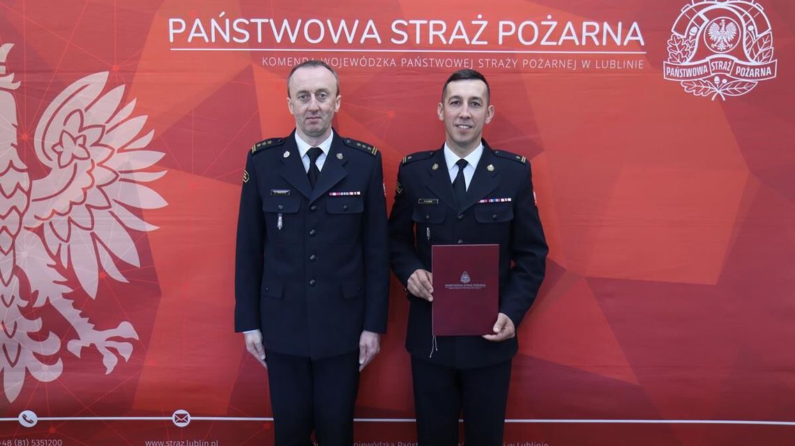 Kadrowe roszady w straży pożarnej. Był pełniącym obowiązki. Teraz już na stałe Kadrowe roszady w straży pożarnej. Był pełniącym obowiązki. Teraz już na stałe