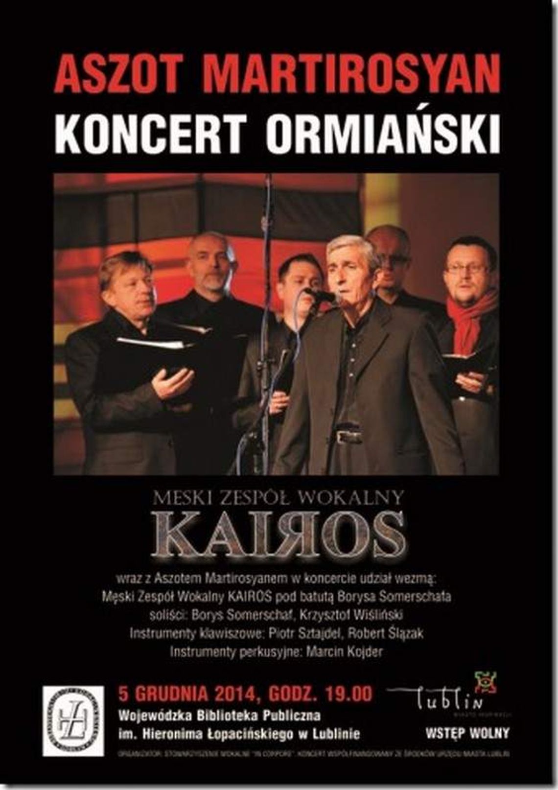 Kairos zaśpiewa w bibliotece