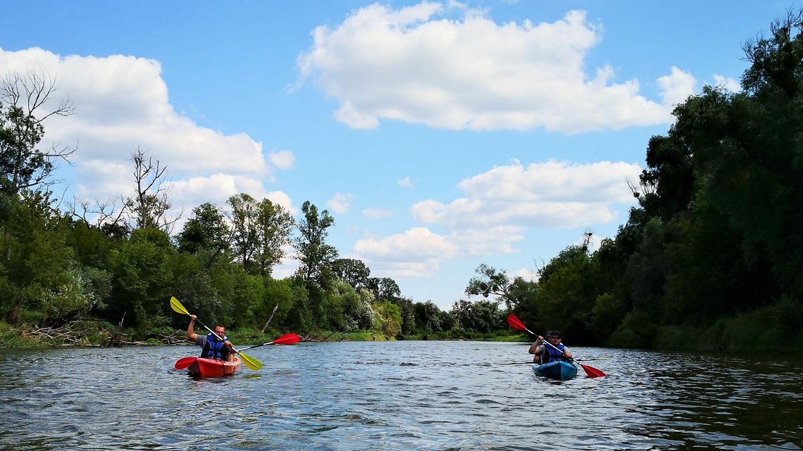 Kajakiem po Bugu. Warto zajrzeć do Różanki