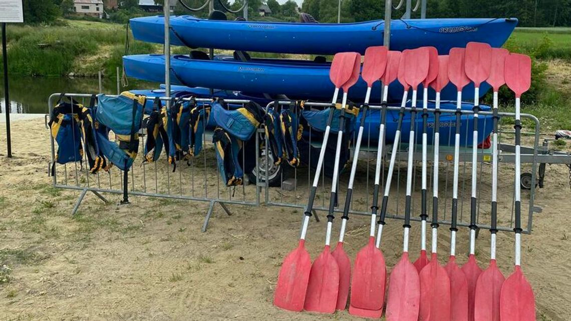 Kajakowy sezon na Huczwie. Pływać można za darmo