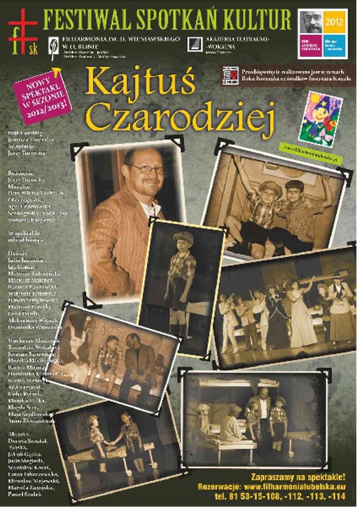 Kajtuś Czarodziej w Filharmonii Lubelskiej