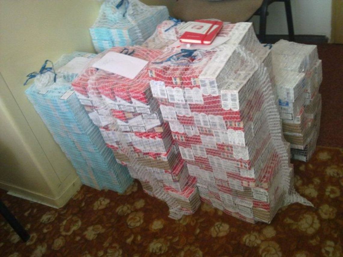 Kaliłów: W piwnicy trzymał papierosy z przemytu