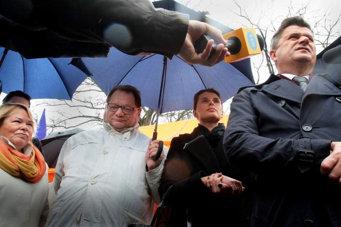 Kalisz i Palikot w Lublinie o Ukrainie (wideo)