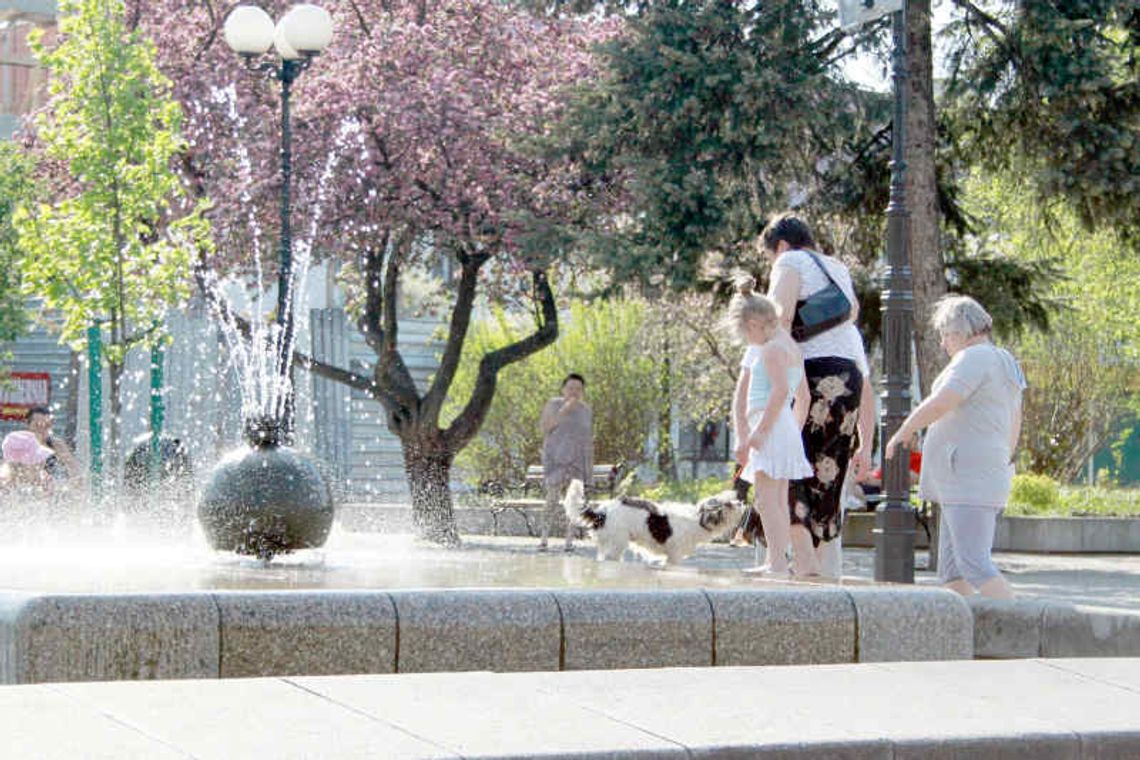 Kamera przypilnuje fontanny na placu Wolności