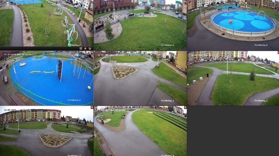 Kamery pojawiły się w nowym parku w Białej Podlaskiej