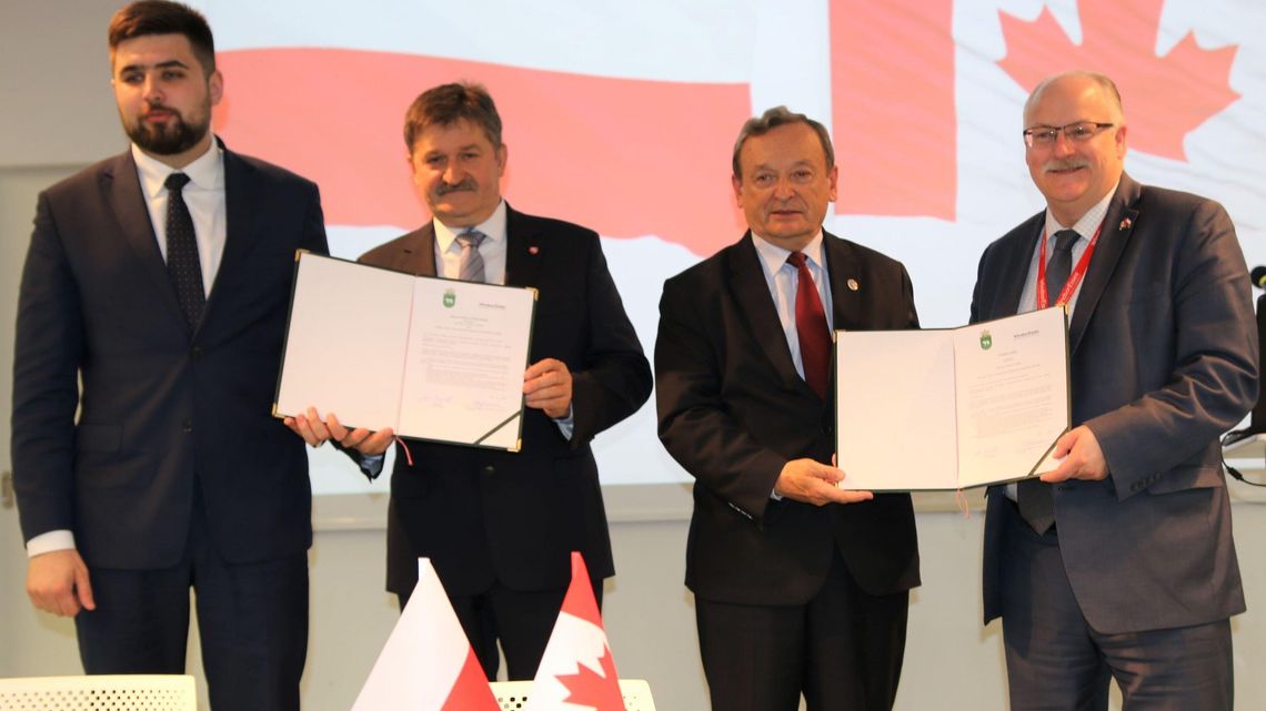 Kanadyjczycy w Chełmie. Wszyscy liczą na korzyści Kanadyjczycy w Chełmie. Wszyscy liczą na korzyści