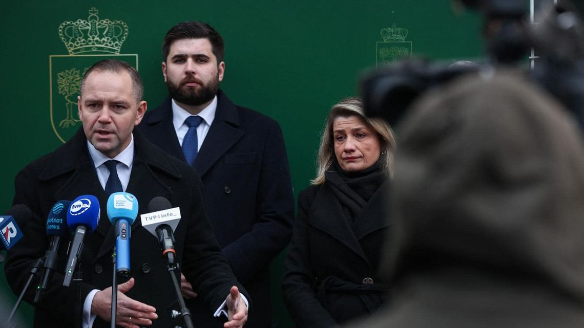 Kandydat PiS na prezydenta Polski zrobił pobudkę prezydentowi Chełma 