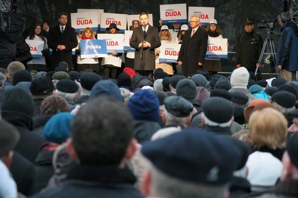 Kandydat PiS na prezydenta przyjechał do Lublina. 