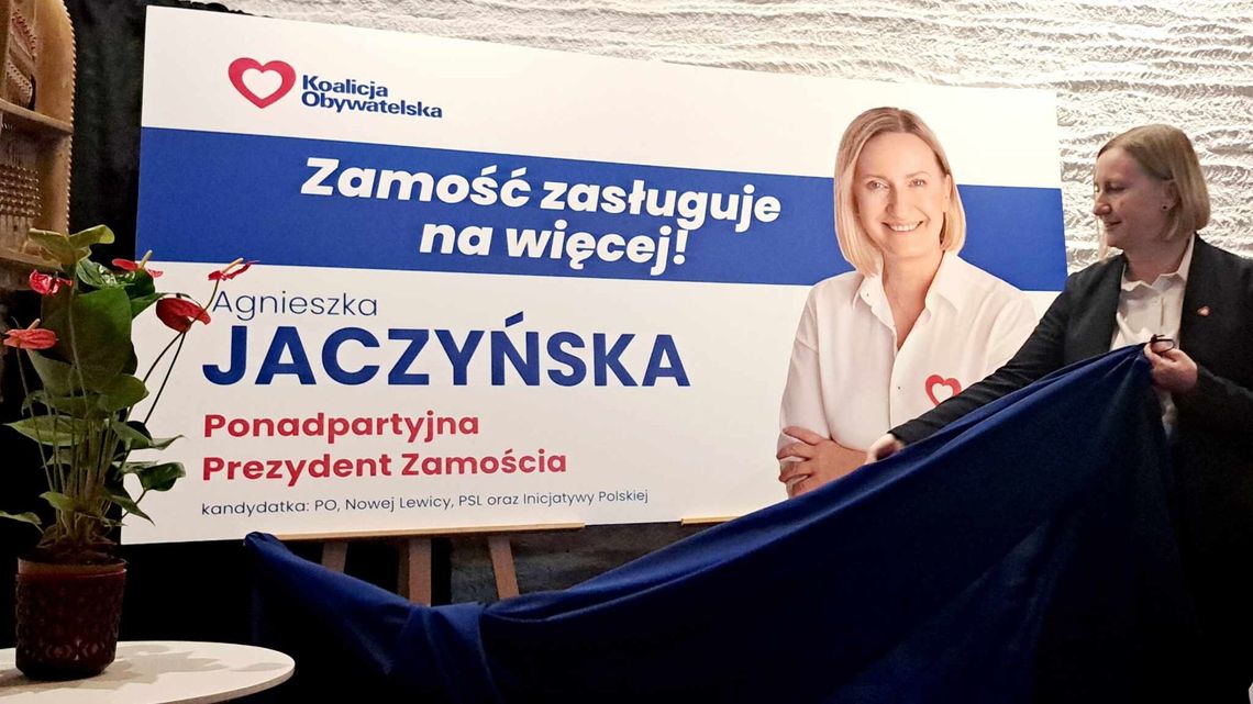 Kandydatka na prezydenta: Zamość zasługuje na więcej Kandydatka na prezydenta: Zamość zasługuje na więcej