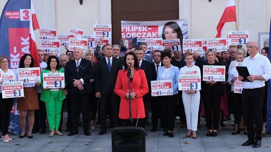 Kandydatkę do Sejmu poparli senator, wojewoda i marszałek