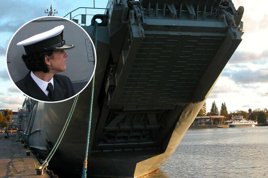 Kapitan Katarzyna Mazurek. Pierwsza kobieta, która objęła dowództwo na polskim okręcie