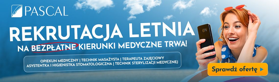 Kariera w branży medycznej bez matury? Sprawdź bezpłatne kierunki w Szkole Pascal w Lublinie