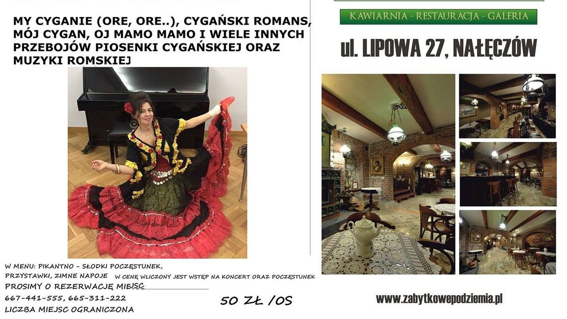 Karnawałowy koncert cygański w Nałęczowie Karnawałowy koncert cygański w Nałęczowie
