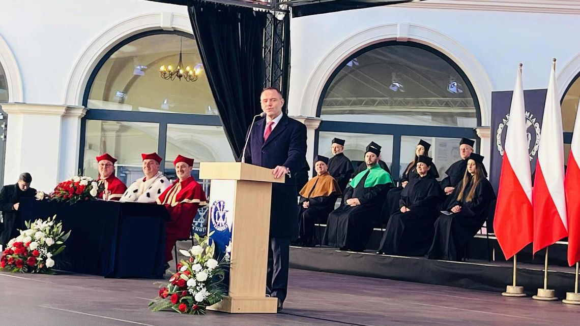 Karol Nawrocki na inauguracji w AZ: Będę patronem tej uczelni