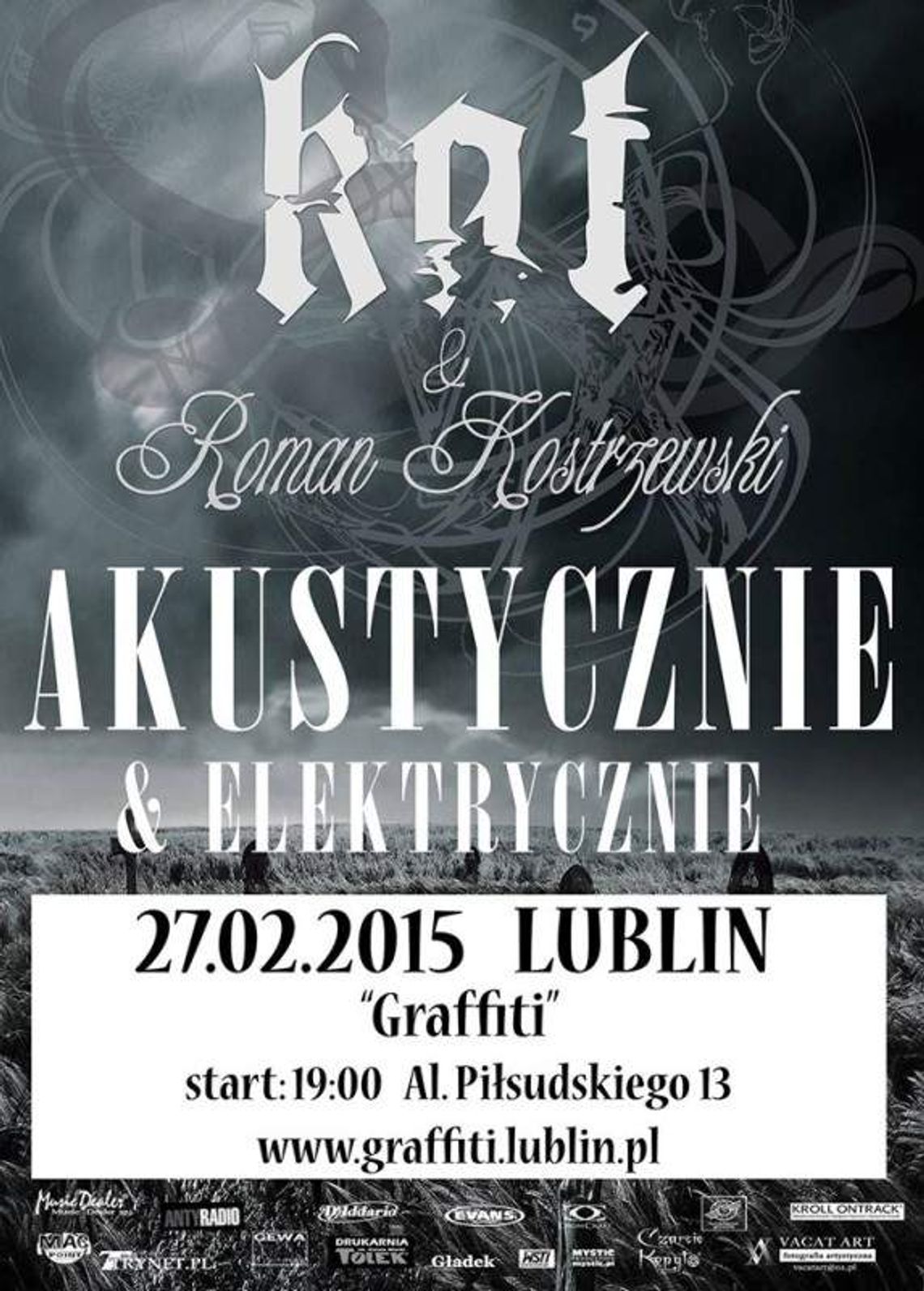 Kat & Roman Kostrzewski akustycznie i elektrycznie w Graffiti