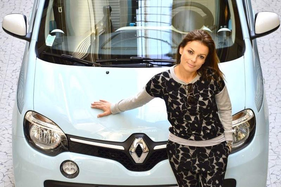 Katarzyna Glinka i nowe twingo