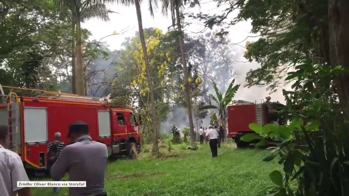 Katastrofa samolotu pasażerskiego na Kubie. Na pokładzie było 113 osób