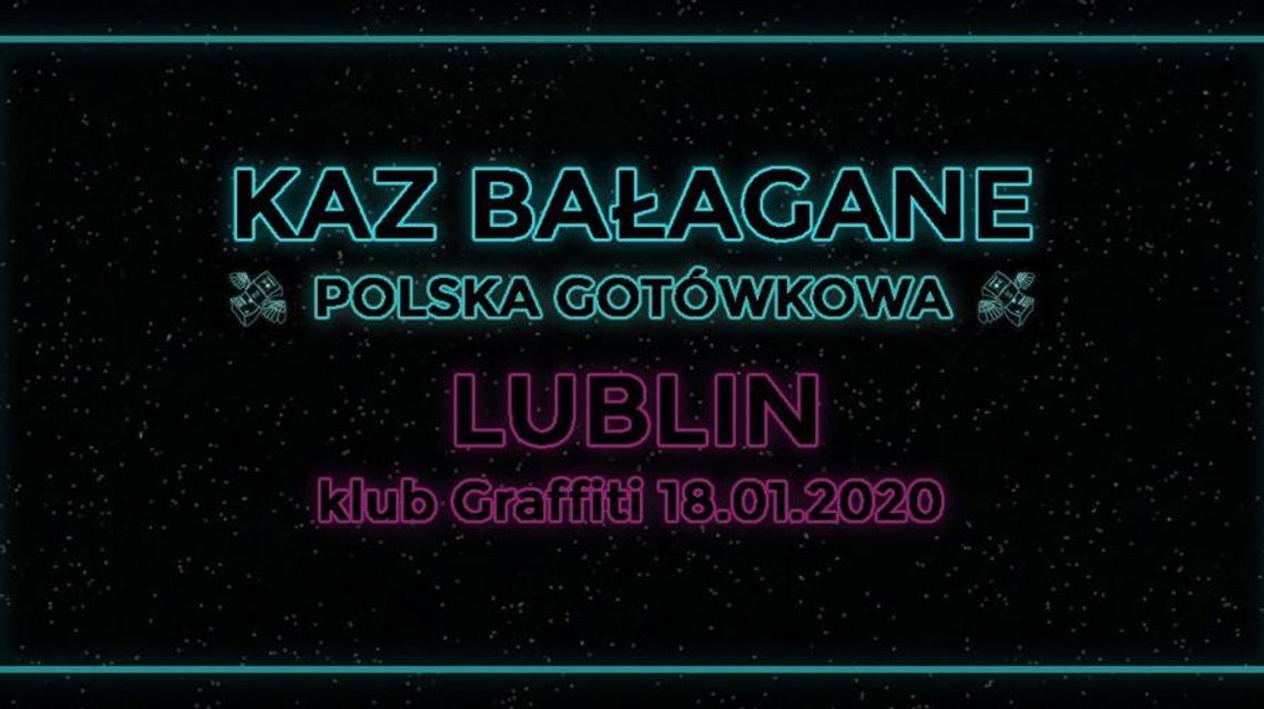 Kaz Bałagane z koncertem w Graffiti