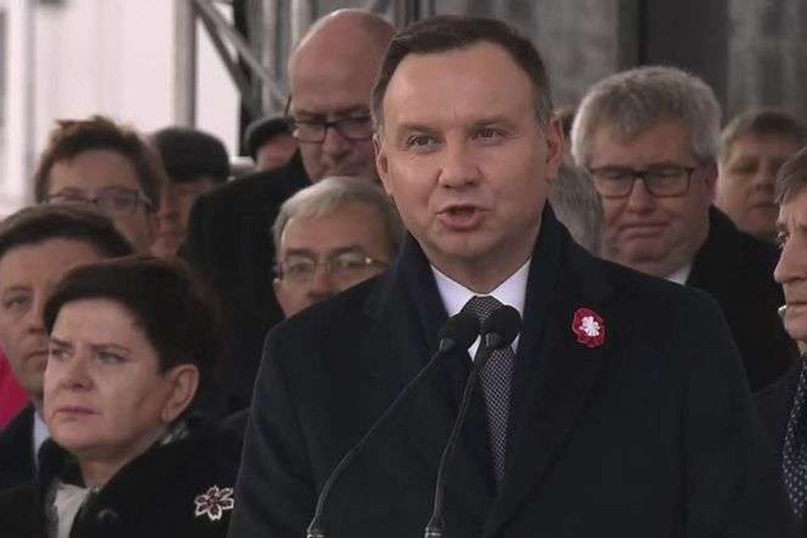 "Każdy spór musi biec ku dialogowi". Prezydent podczas obchodów Święta Niepodległości