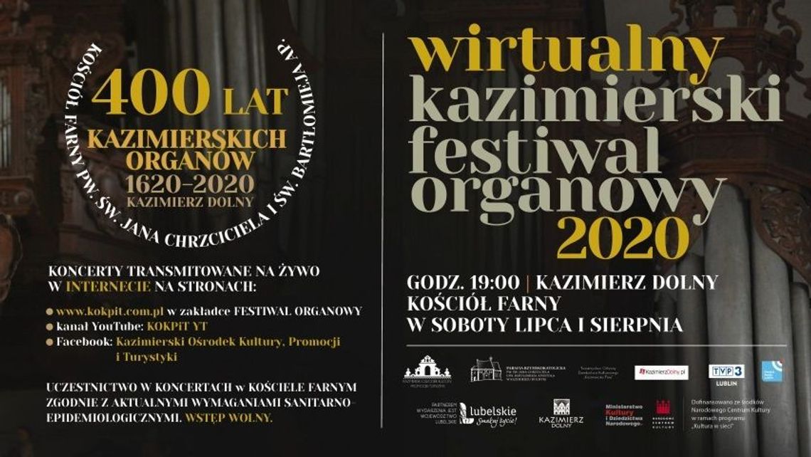 Kazimierski Festiwal Organowy: Krzysztof Urbaniak