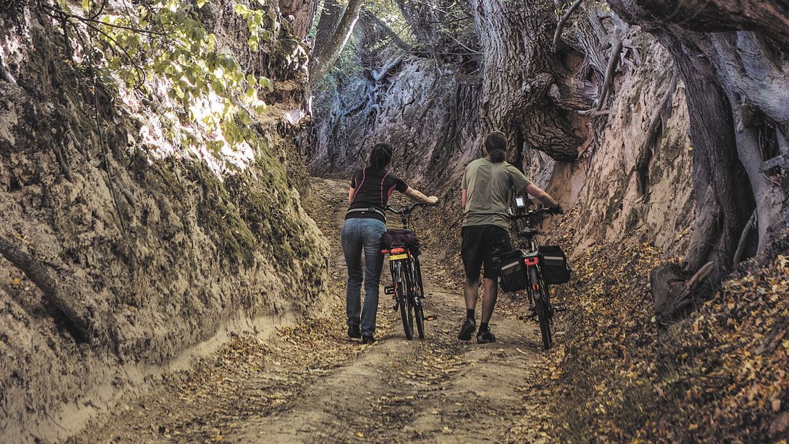 Kazimierz Dolny. Mieli położyć betonowe płyty w wąwozie. Miasto zerwało umowę z wykonawcą