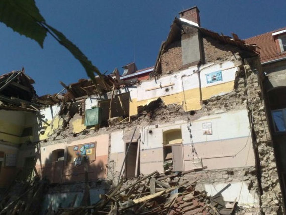 Kazimierz Dolny: Po wybuchu szkoła do rozbiórki