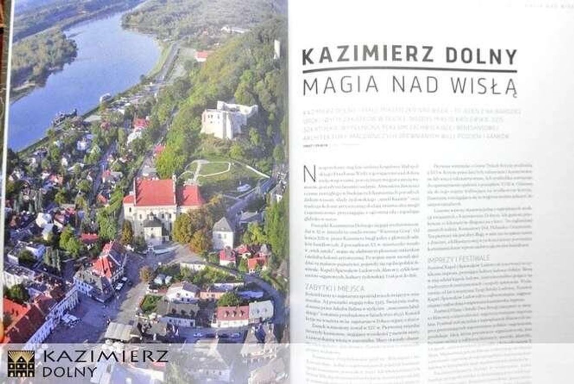 Kazimierz Dolny promuje się na polskich lotniskach