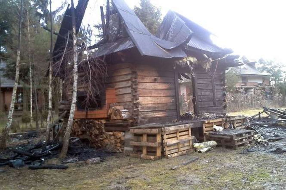 Kazimierz Dolny. Spłonął dom letniskowy