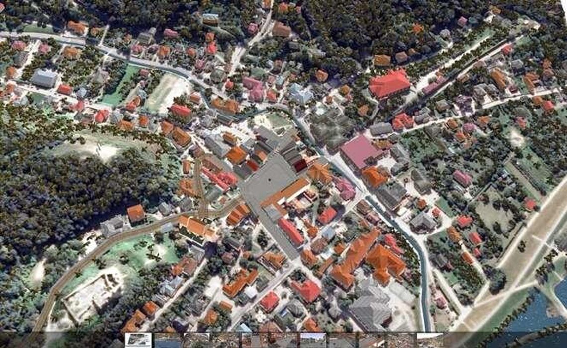 Kazimierz Dolny w 3D. Trójwymiarowa wizualizacja miasta