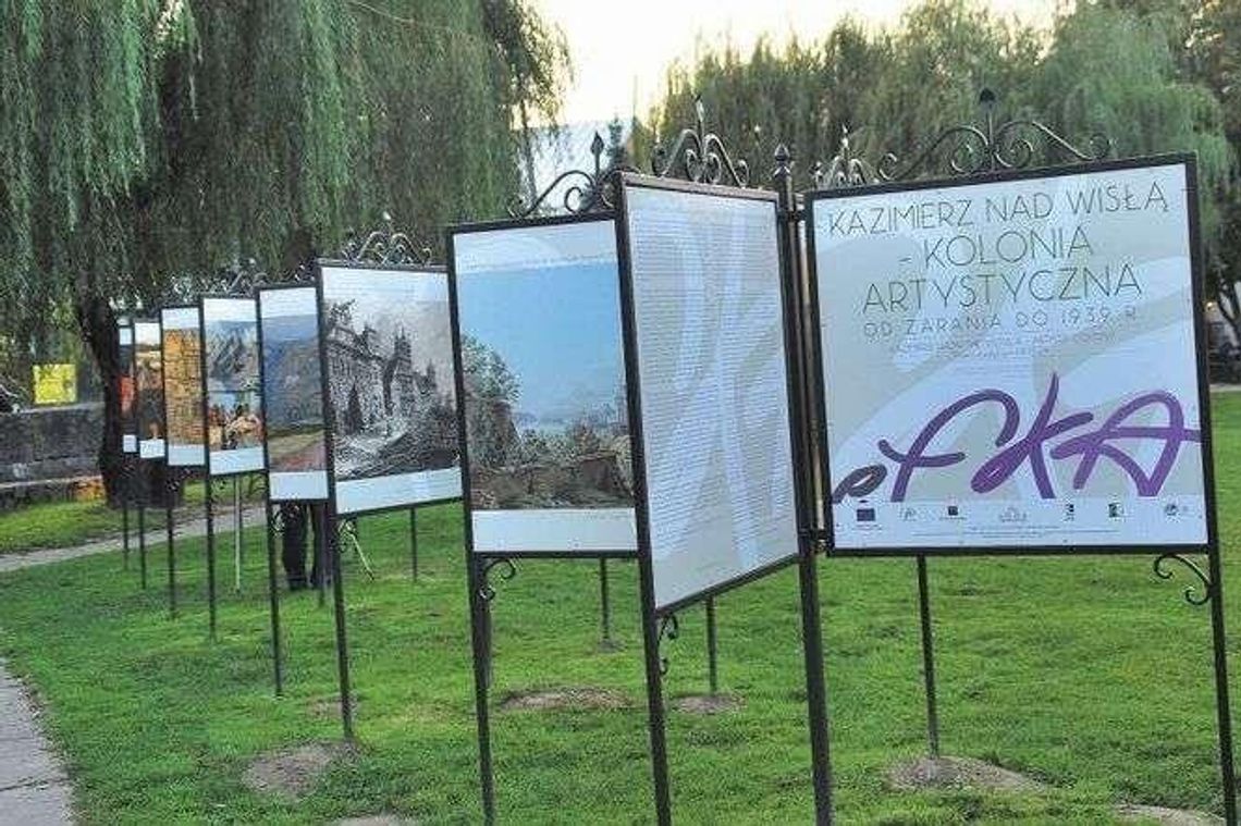 Kazimierz Dolny w kolonii artystycznej