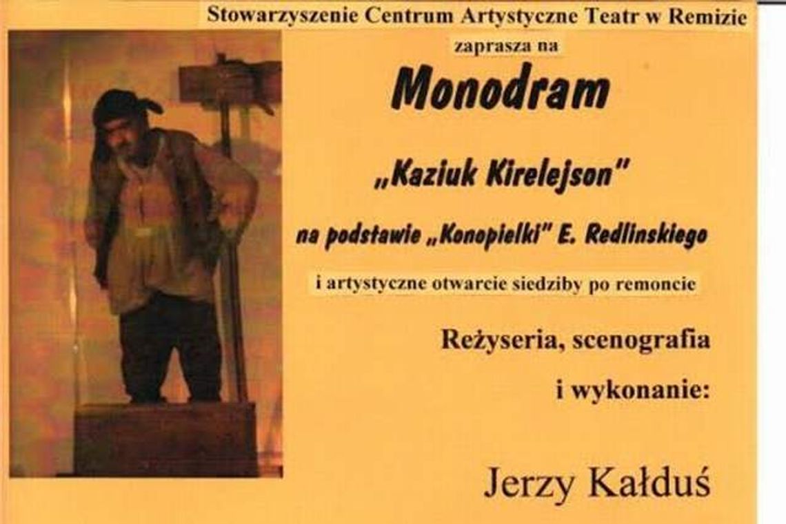 ,,Kaziuk Kirelejson" w Teatrze w Remizie