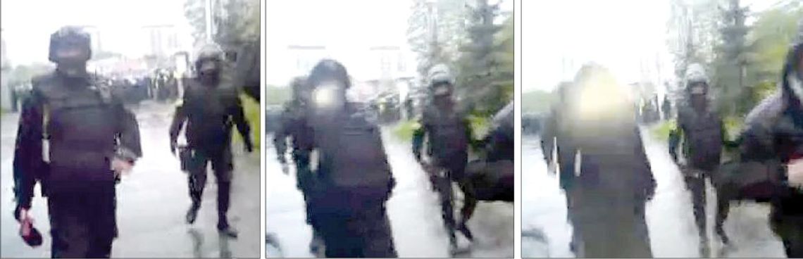 Kibic Motoru: Dostałem gazem bez powodu prosto w oczy