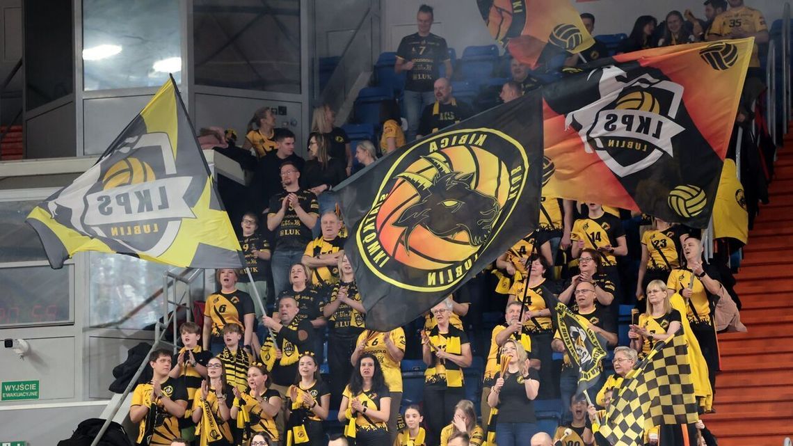 Kibice na meczu Bogdanka LUK Lublin - Steam Hemarpol Norwid Częstochowa Kibice na meczu Bogdanka LUK Lublin - Steam Hemarpol Norwid Częstochowa