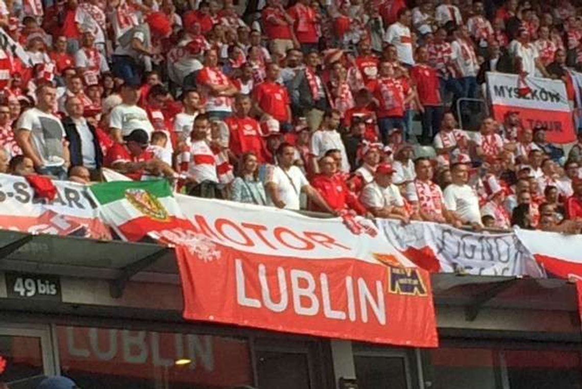 Kibiców z Lublina też było widać na Stade de France. Niesamowita atmosfera na meczu Polska - Niemcy