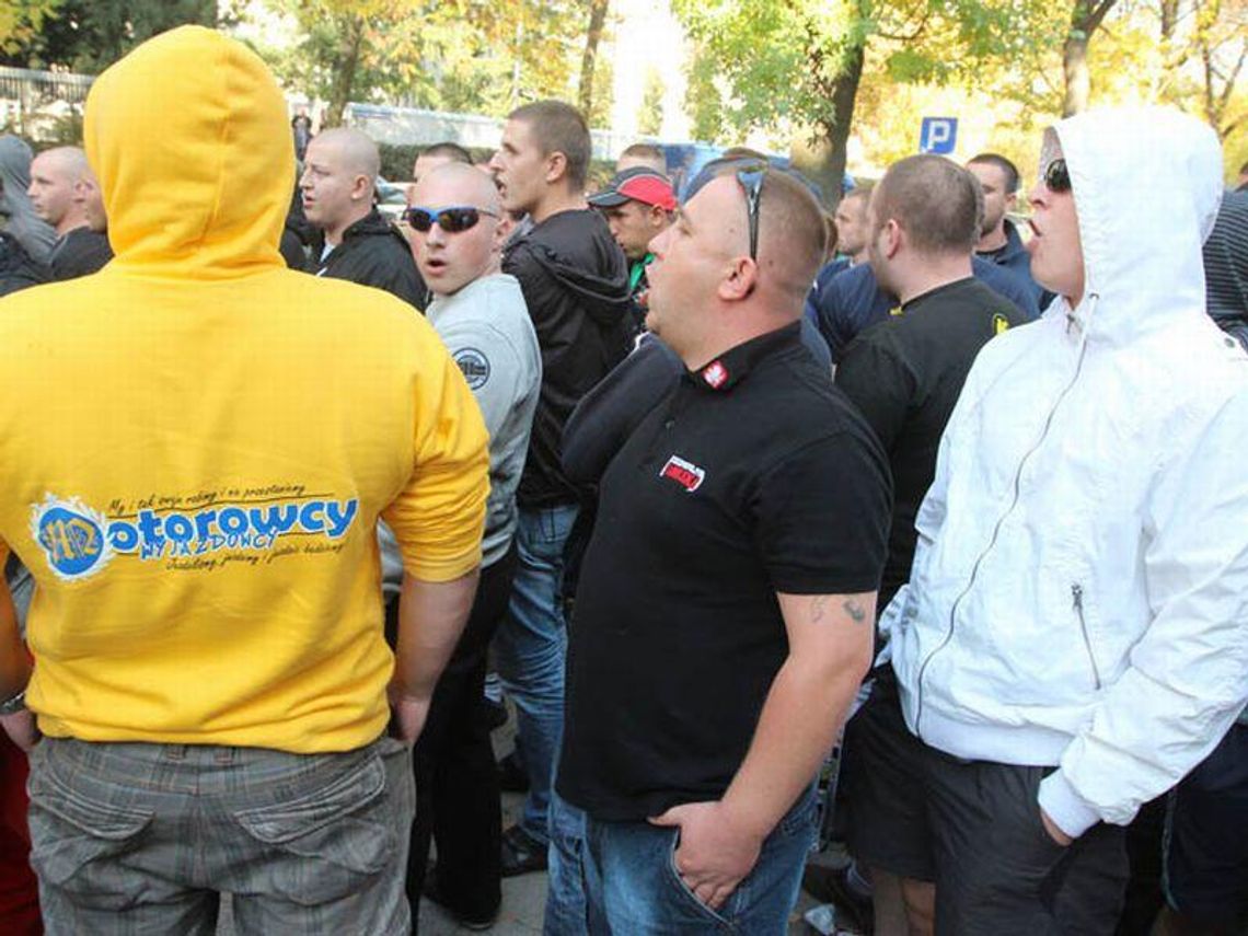 Kibole Motoru Lublin: \"Donald matole, twój rząd obalą kibole\" (wideo)