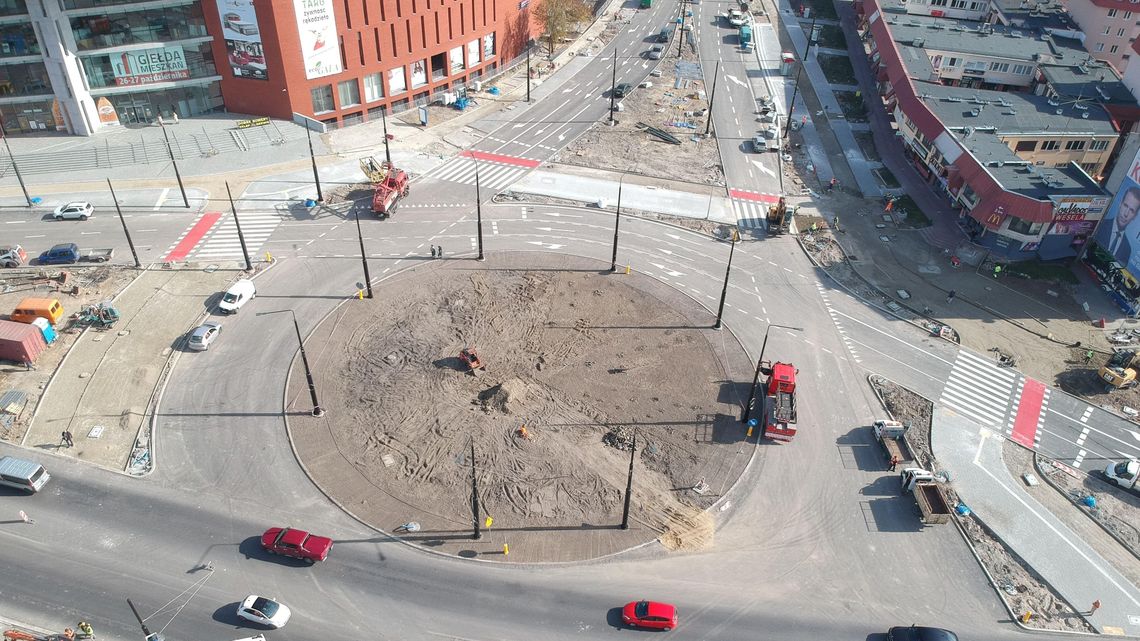 Kiedy mogą otworzyć ul. Fabryczną z Al. Zygmuntowskimi i rondem przy Gali? [zdjęcia]