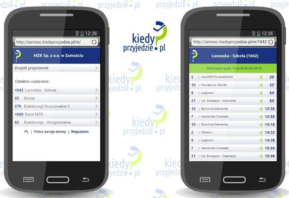 Kiedyprzyjedzie.pl w Zamościu