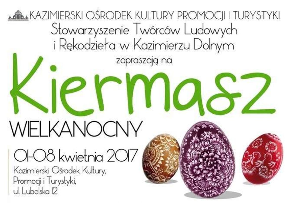 Kiermasz Wielkanocny w Kazimierzu Dolnym