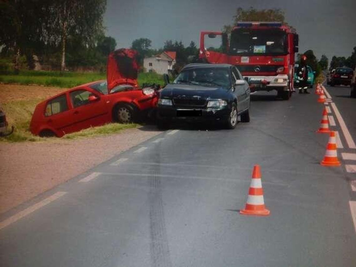 Kierowca audi miał 3 promile, chciał wyprzedzić