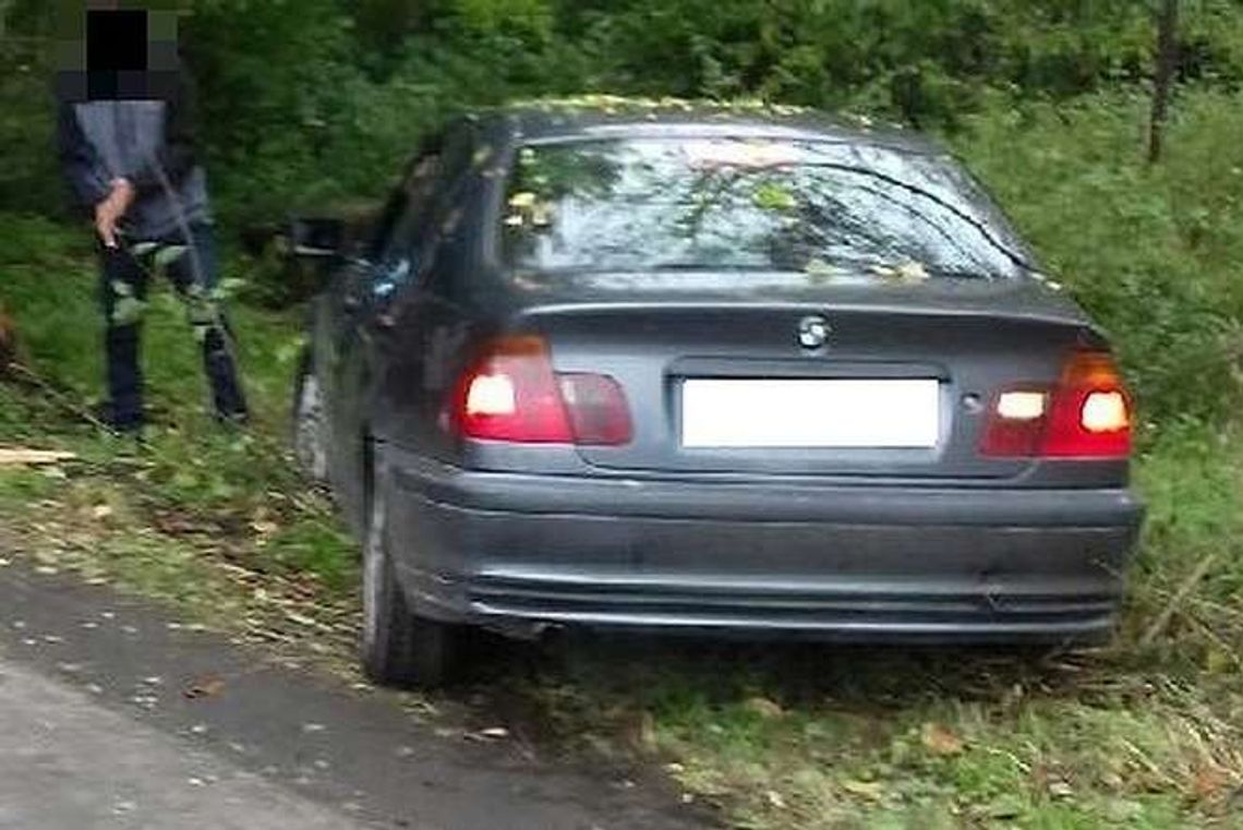 Kierowca BMW niedawno zrobił prawo jazdy. Właśnie zatrzymali mu je policjanci