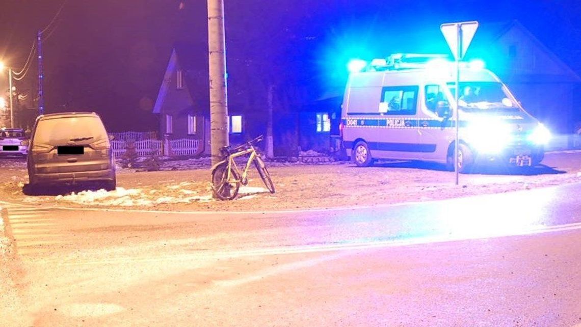 Kierowca potrącił nastolatka jadącego na rowerze Kierowca potrącił nastolatka jadącego na rowerze