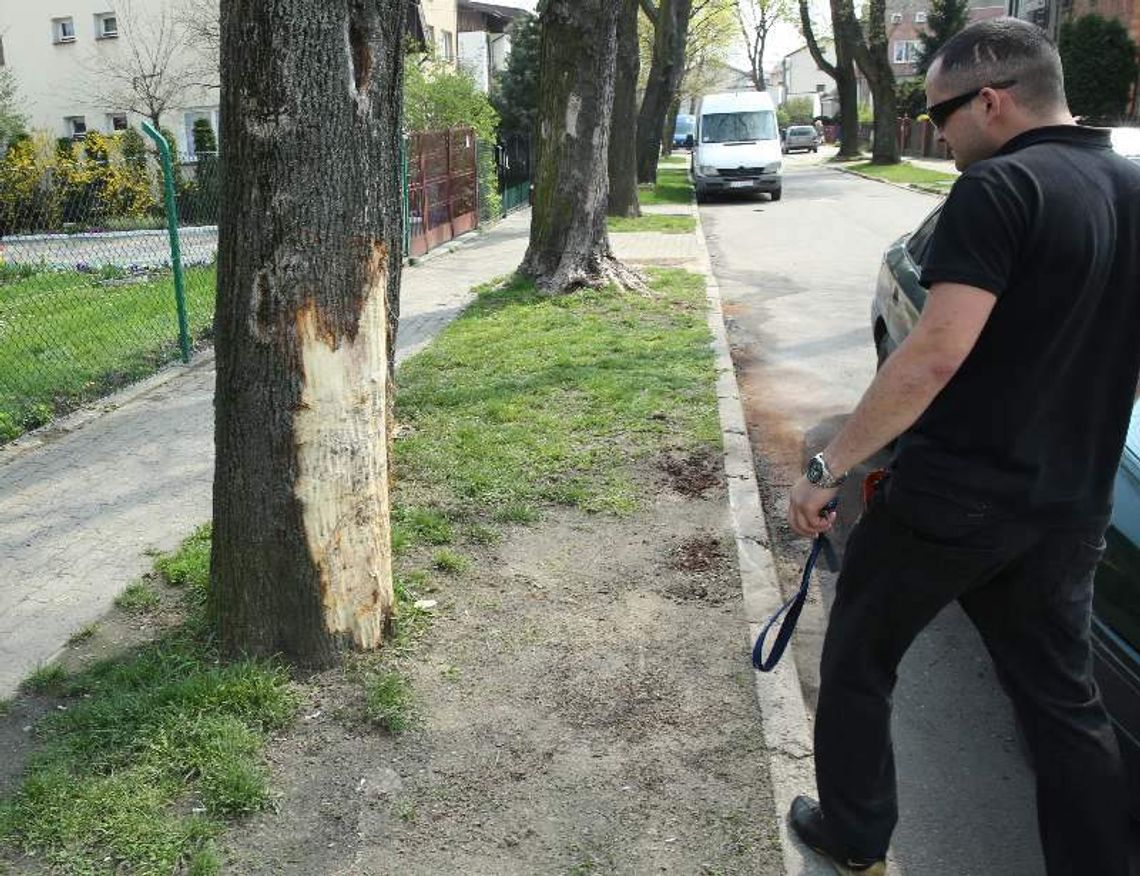Kierowca subaru wjechał w grupę ludzi. Chciał uciec, ale dopadli go piesi