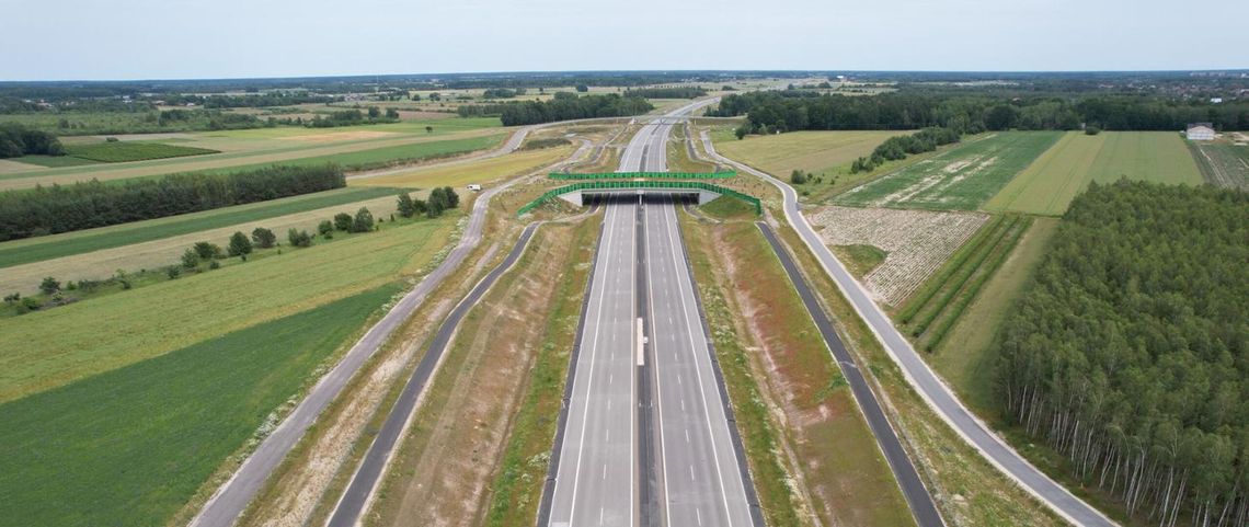 Kierowcy pojadą dalej autostradą A2. Otwarto nowy odcinek do Białej Podlaskiej