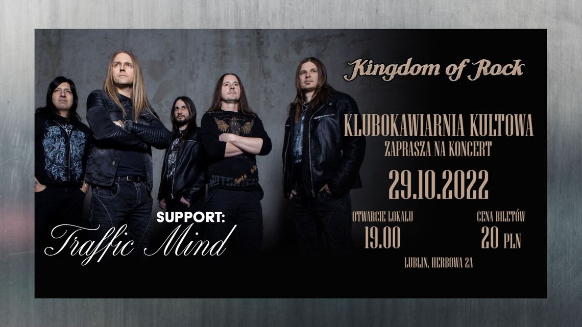 Kingdom of Rock w Kultowej Klubokawiarni