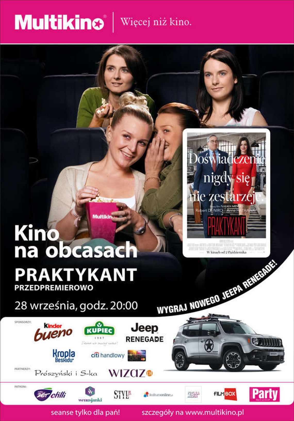 Kino na obcasach: "Praktykant" w Multikinie