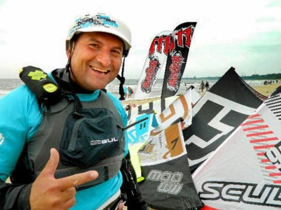 Kitesurfer Jan Lisewski uratowany