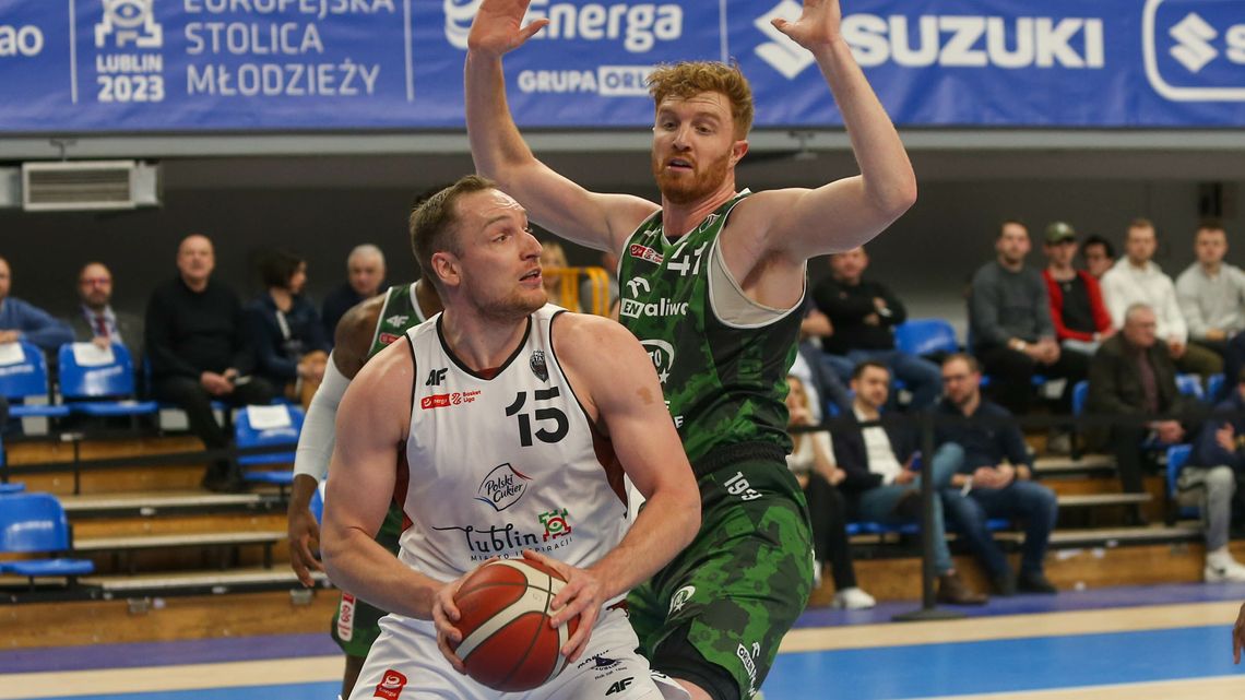 Klavs Cavars z Polskiego Cukru Start Lublin zagrał w barwach swojej reprezentacji