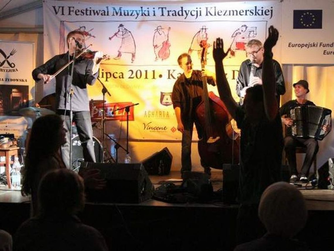 Klezmerzy w Kazimierzu: Koncert na Rynku na zakończenie