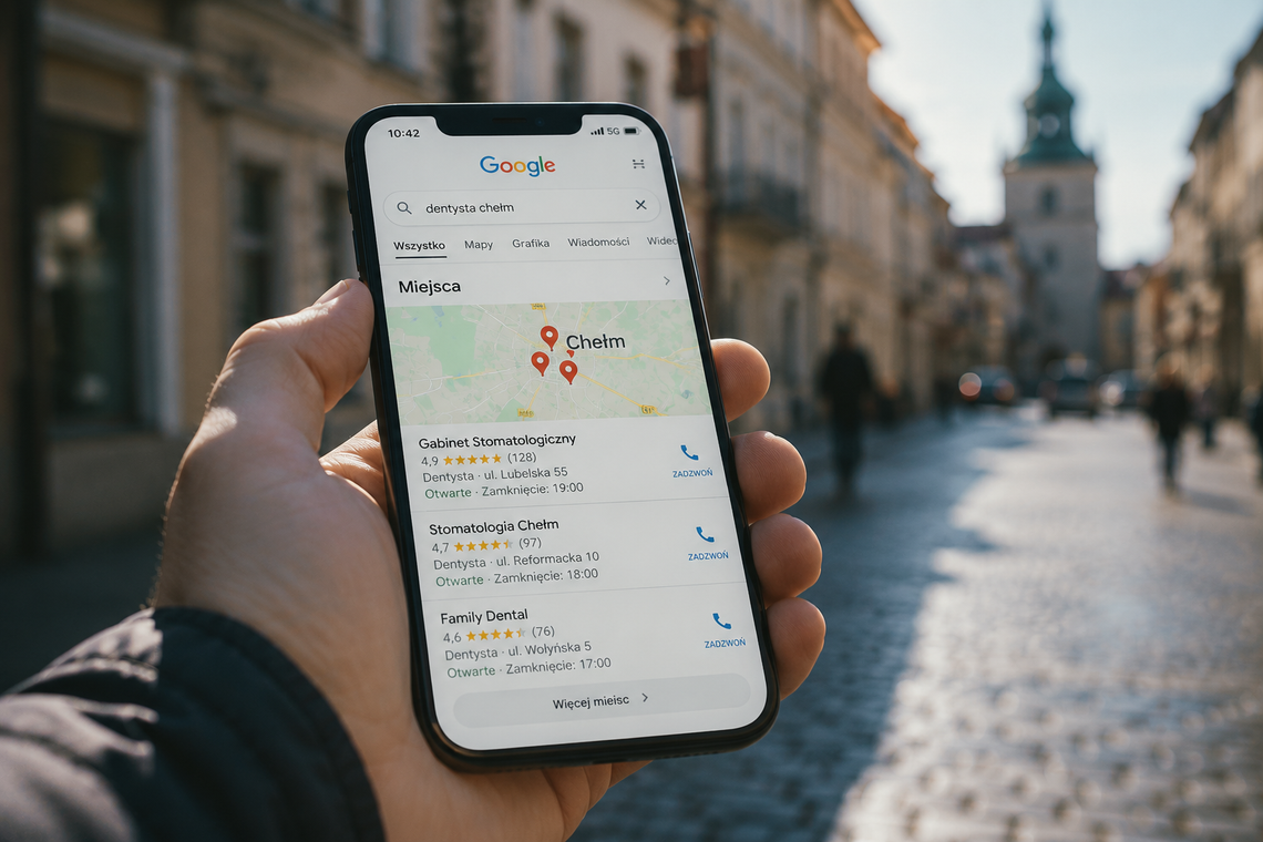 Klient najpierw sprawdza Cię w Google. Jak firmy z Lubelszczyzny mogą to wykorzystać? pozycjonowanie wizytówki google