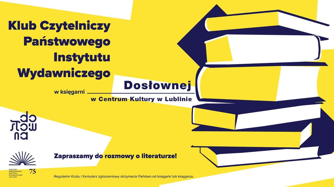 Klub Czytelniczy PIW-u w Księgarni Dosłownej